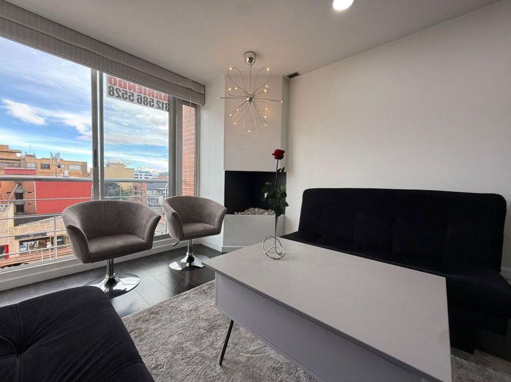 Apartamento de 1 alcoba en arriendo en Santa Barbara Occidental, Bogotá, 46 m² · foto 4 de 20