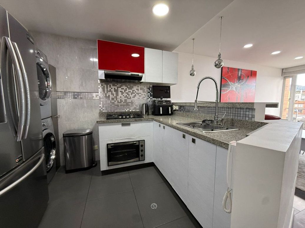 Apartamento de 1 alcoba en arriendo en Santa Barbara Occidental, Bogotá, 46 m² · foto 9 de 20
