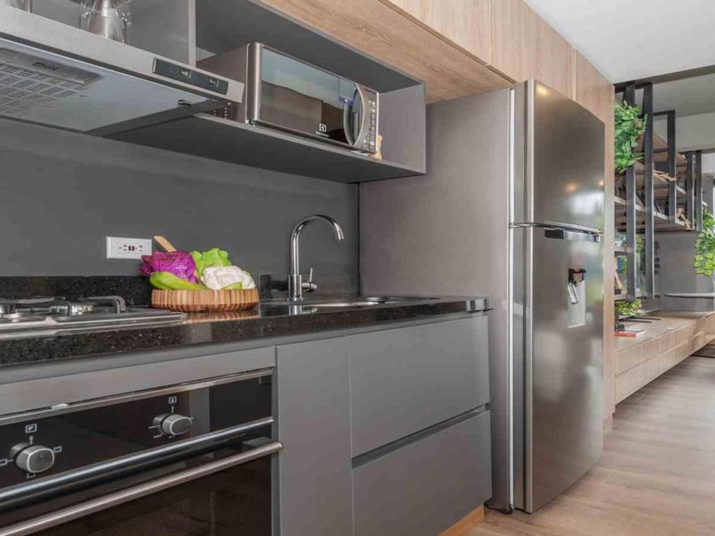Apartamento de 1 alcoba en venta en Andes Norte, Bogotá, 26 m² · foto 3 de 16