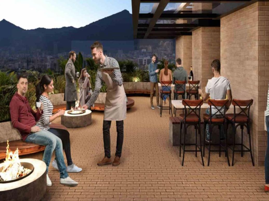 Apartamento de 1 alcoba en venta en Andes Norte, Bogotá, 26 m² · foto 7 de 16