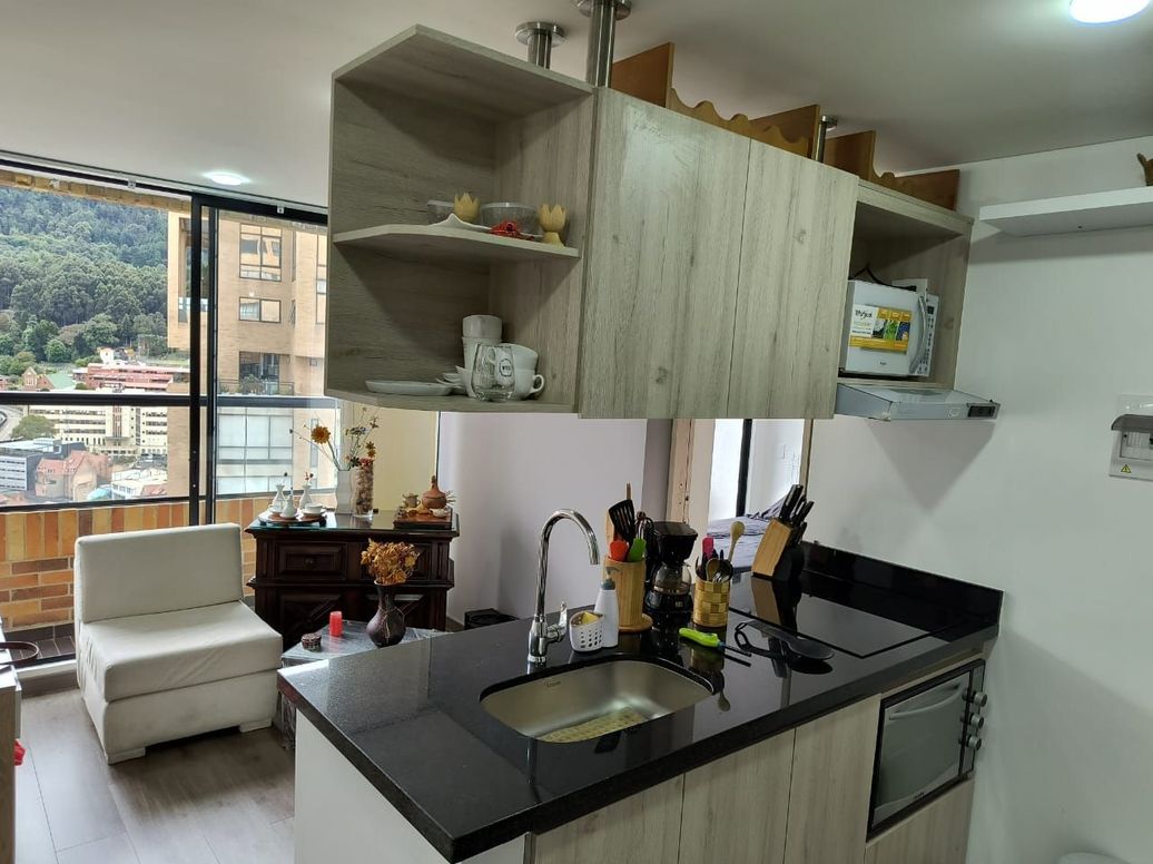Apartamento de 2 alcobas en venta en Sagrado Corazon, Bogotá, 44 m² · foto 3 de 18