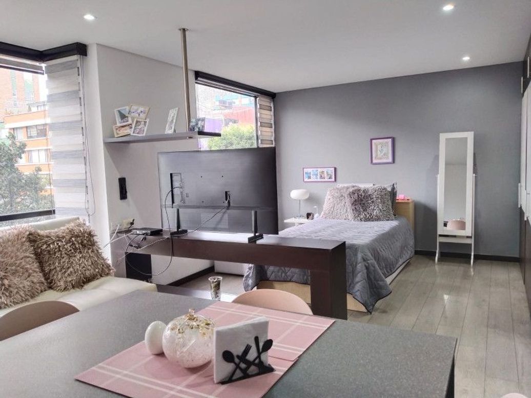 Apartaestudio en venta en Marly, Bogotá, 46 m² · foto 4 de 20