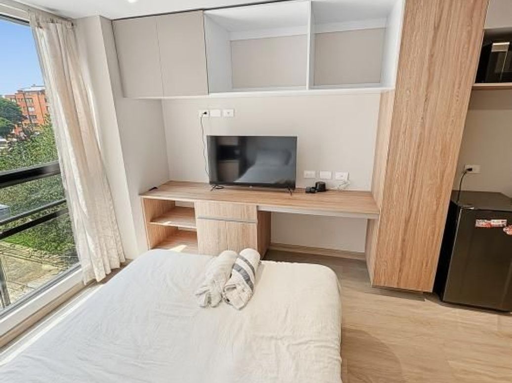 Apartamento de 1 alcoba en venta en Bosque Calderón, Bogotá, 19 m² · foto 2 de 7