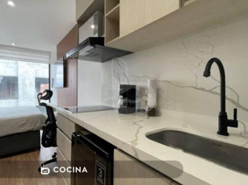Apartaestudio en venta en Chicó Alto, Bogotá, 20 m² · foto 3 de 8