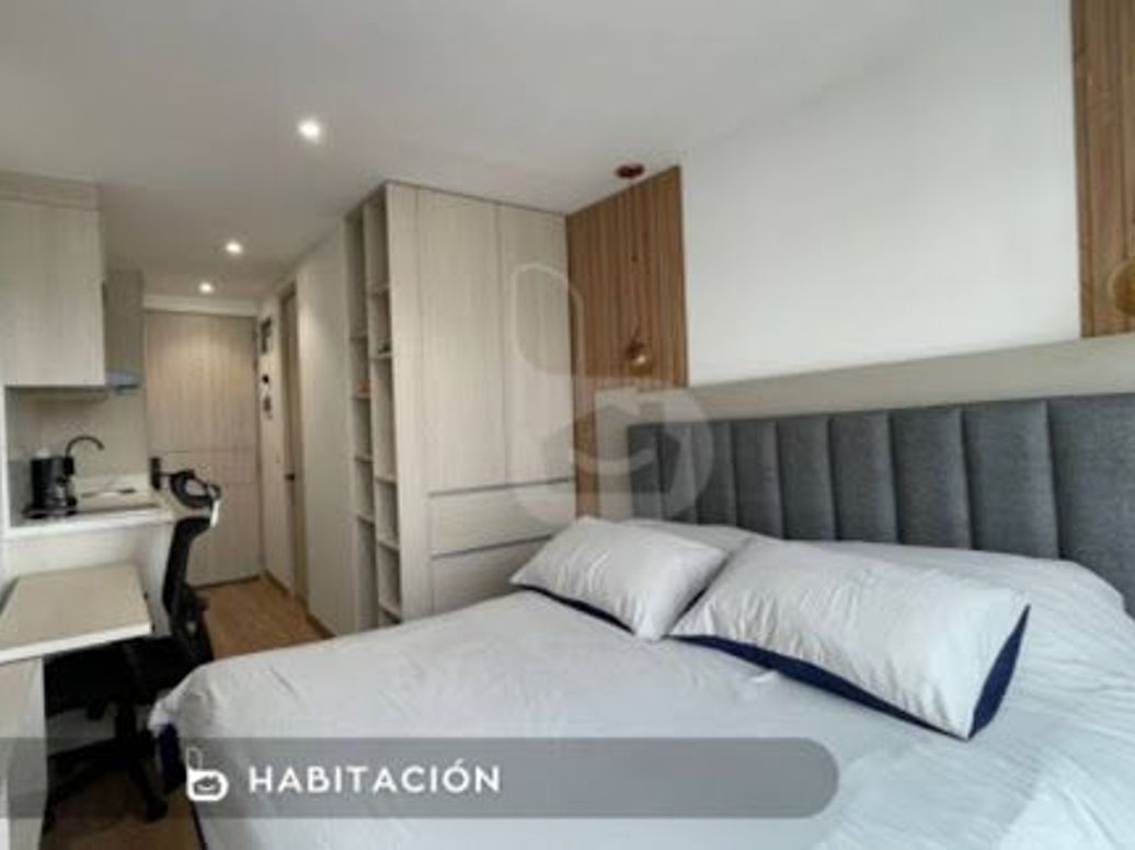 Apartaestudio en venta en Chicó Alto, Bogotá, 20 m² · foto 4 de 8