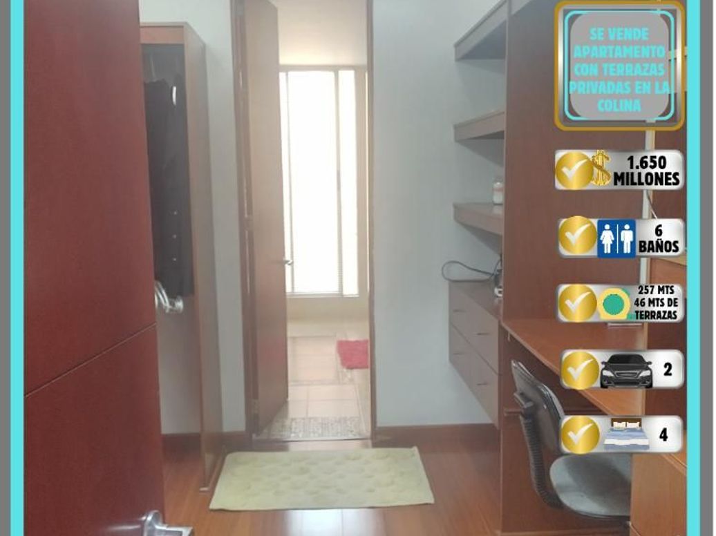 Apartamento de 4 alcobas en venta en El Plan, Bogotá, 257 m² · foto 7 de 9