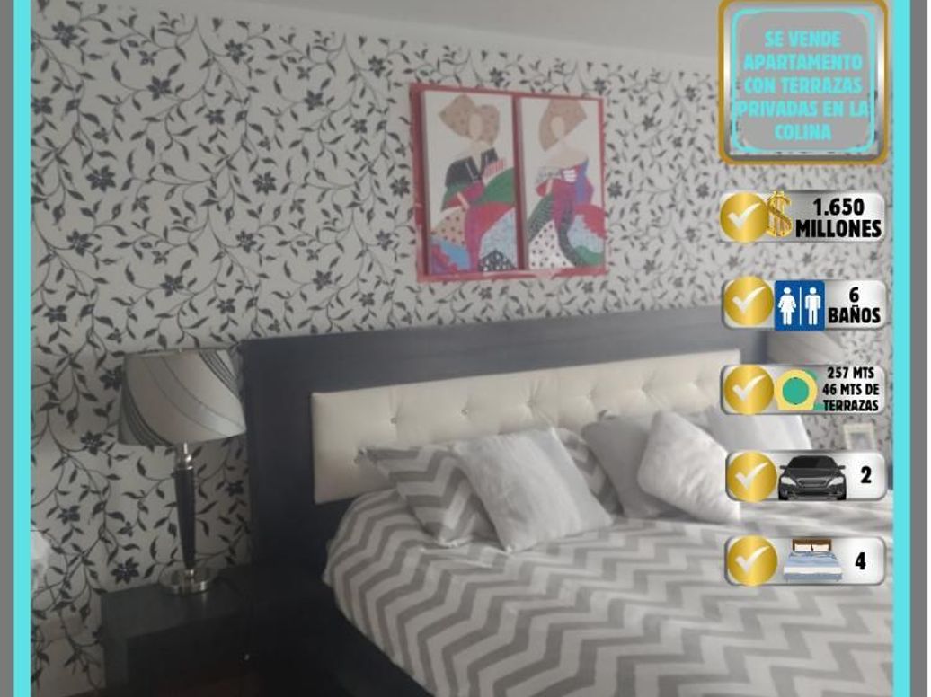 Apartamento de 4 alcobas en venta en El Plan, Bogotá, 257 m² · foto 6 de 9