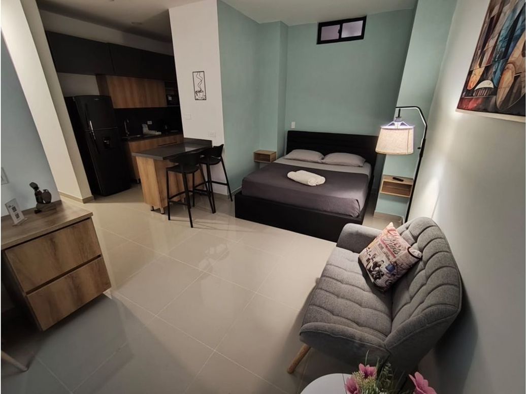 ARRIENDO APARTAESTUDIO AMOBLADO - LAURELES SANTA TERESITA en Laureles