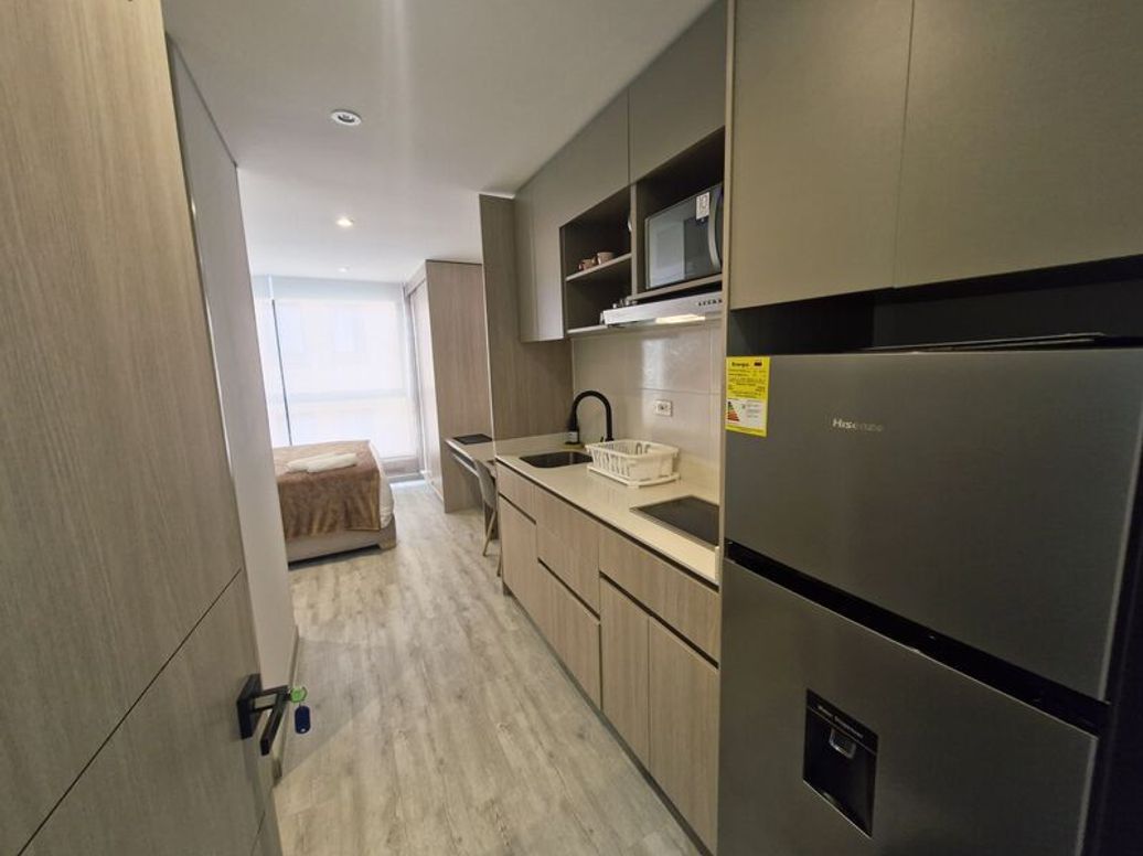 Apartaestudio en venta en Quinta Paredes, Bogotá, 18 m² · foto 7 de 12