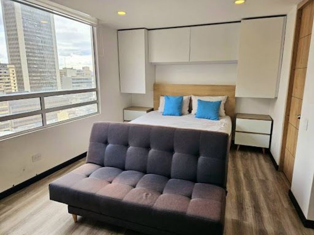 Apartaestudio en venta en Las Nieves, Bogotá, 21 m² · foto 3 de 15