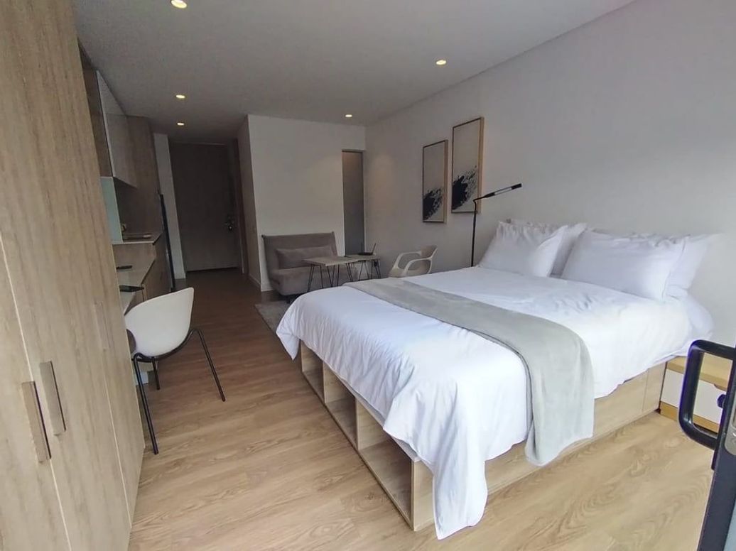 Apartaestudio en arriendo en El Recuerdo, Bogotá, 32 m² · foto 2 de 20