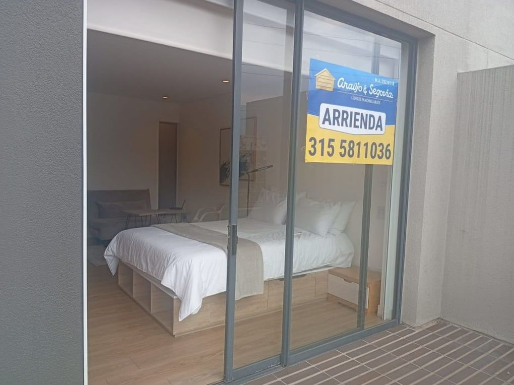 Apartaestudio en arriendo en El Recuerdo, Bogotá, 32 m² · foto 3 de 20