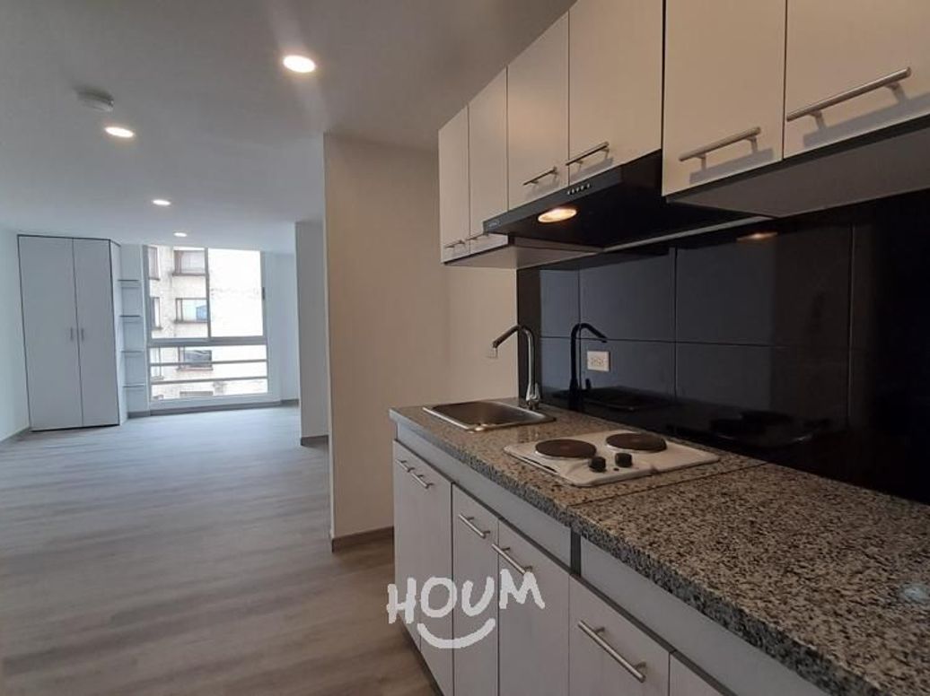 Apartamento de 1 alcoba en venta en La Veracruz, Bogotá, 28 m² · foto 8 de 15