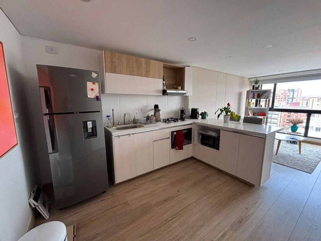 Apartamento de 1 alcoba en venta en Acacias Usaquen, Bogotá, 40 m² · foto 8 de 9