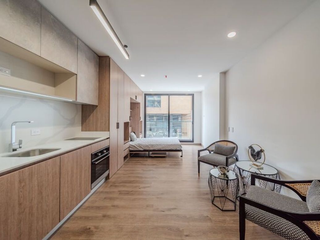 Apartaestudio en venta en Chico Norte Et. Ii, Bogotá, 37 m² · foto 2 de 14