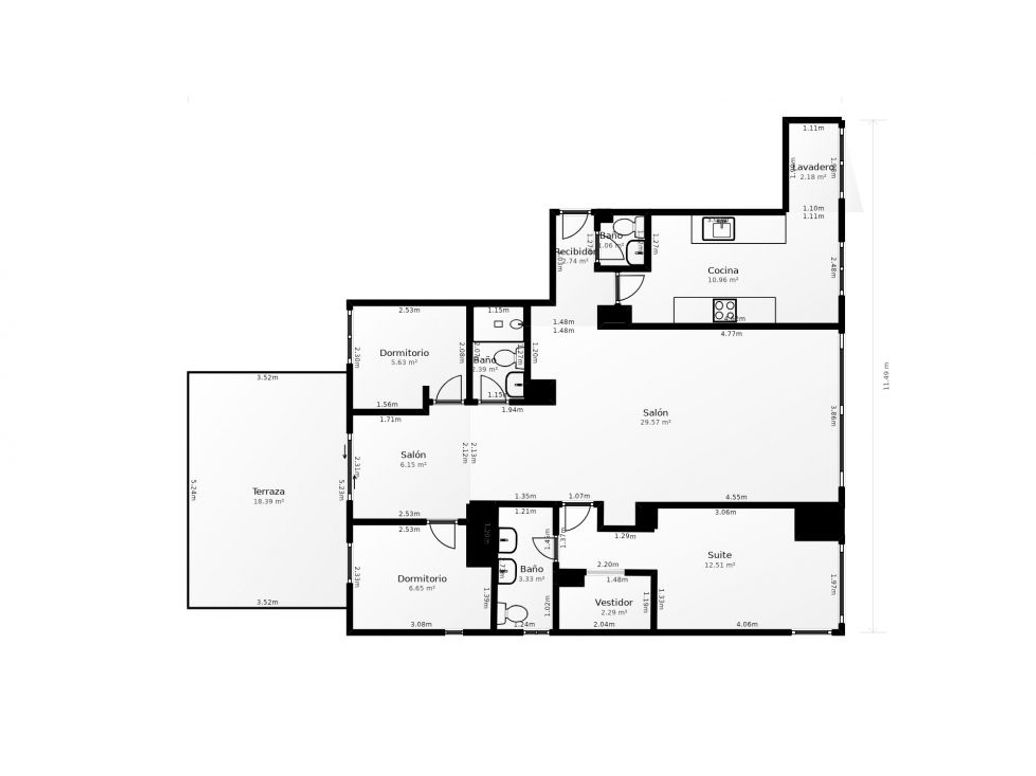 Apartamento de 3 alcobas en venta en Bella Suiza, Bogotá, 118 m² · foto 15 de 15