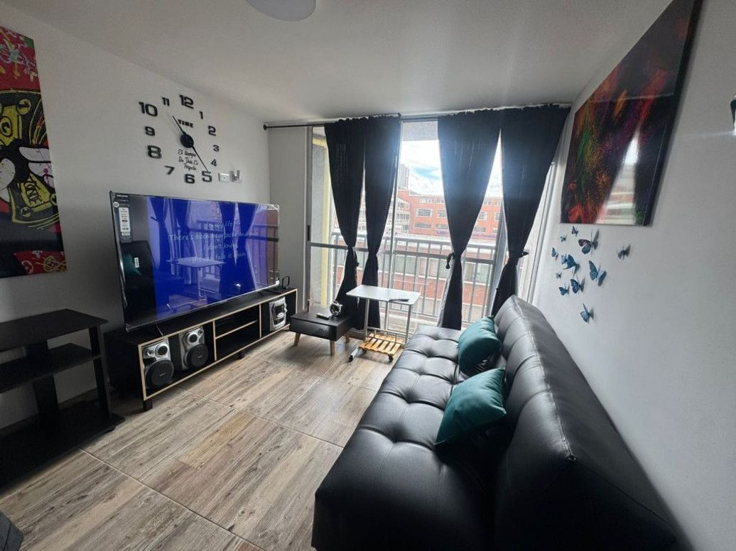 Apartamento de 2 alcobas en venta en Ricaurte, Bogotá, 40 m² · foto 3 de 11