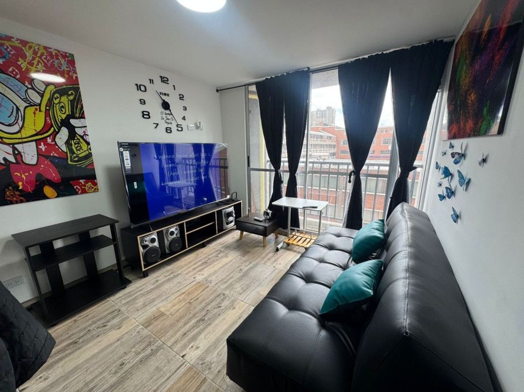 Apartamento de 2 alcobas en venta en Ricaurte, Bogotá, 40 m² · foto 6 de 11