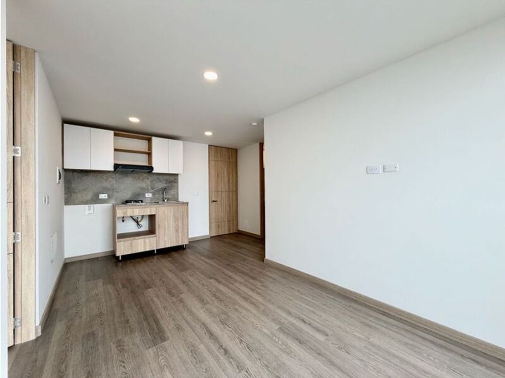 Apartamento de 2 alcobas en venta en Los Cedros, Bogotá, 42 m² · foto 2 de 19