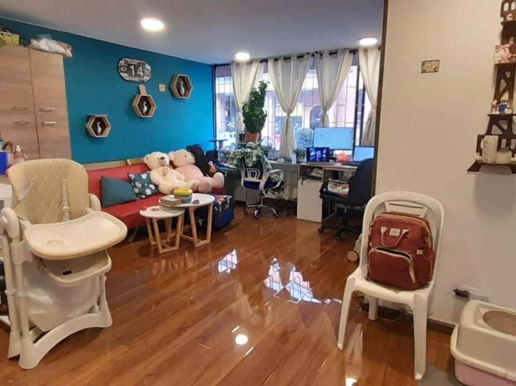 Apartamento de 1 alcoba en venta en Sagrado Corazon, Bogotá, 46 m² · foto 3 de 11