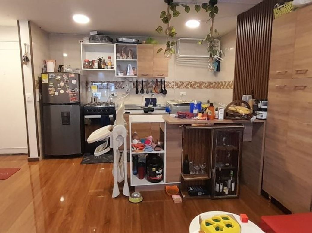 Apartamento de 1 alcoba en venta en Sagrado Corazon, Bogotá, 46 m² · foto 4 de 11