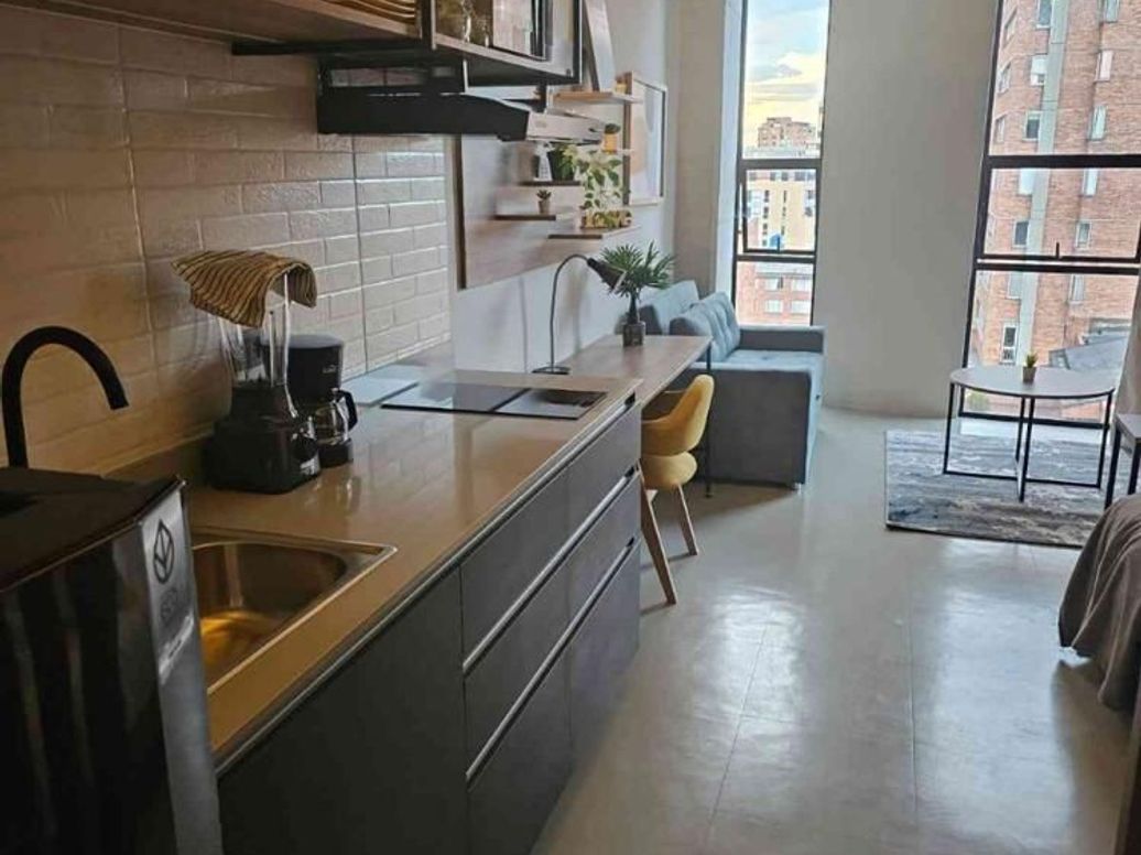Apartamento de 1 alcoba en venta en Chapinero Central, Bogotá, 26 m² · foto 2 de 13