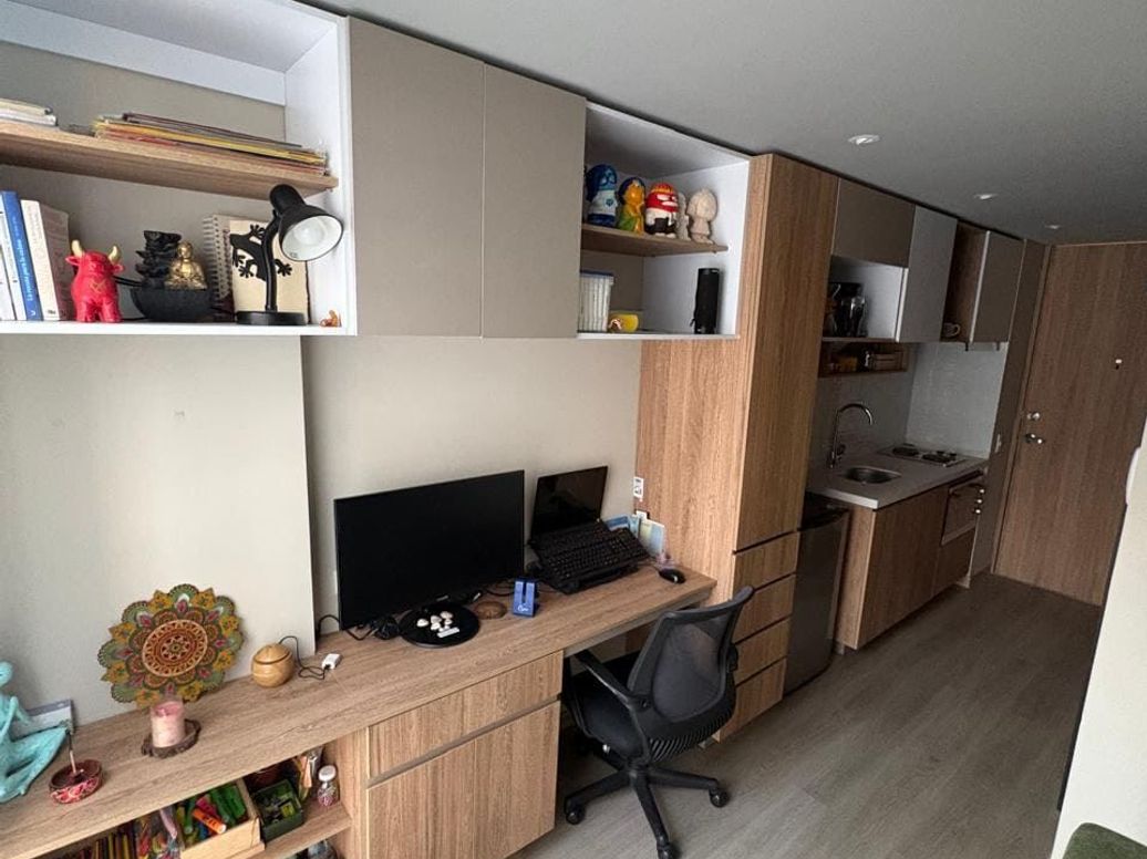 Apartamento de 1 alcoba en venta en Pardo Rubio, Bogotá, 14 m² · foto 4 de 12