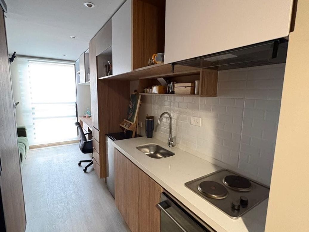 Apartamento de 1 alcoba en venta en Pardo Rubio, Bogotá, 14 m² · foto 2 de 12