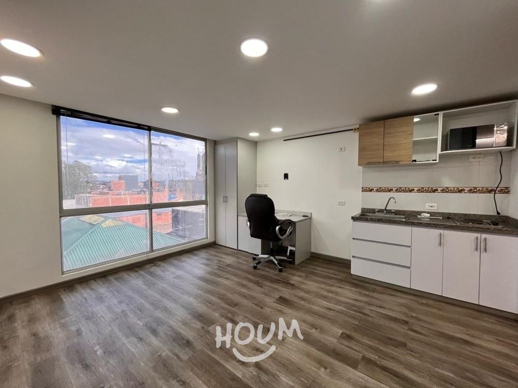 Apartamento de 1 alcoba en venta en El Real, Bogotá, 25 m² · foto 2 de 8