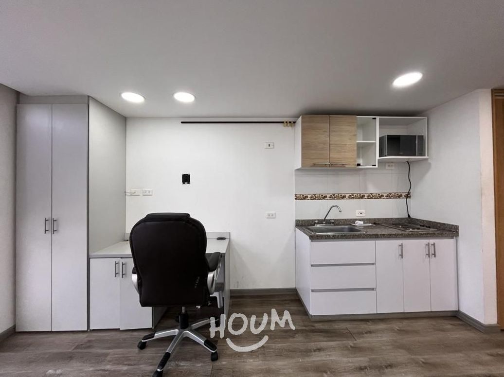 Apartamento de 1 alcoba en venta en El Real, Bogotá, 25 m² · foto 3 de 8