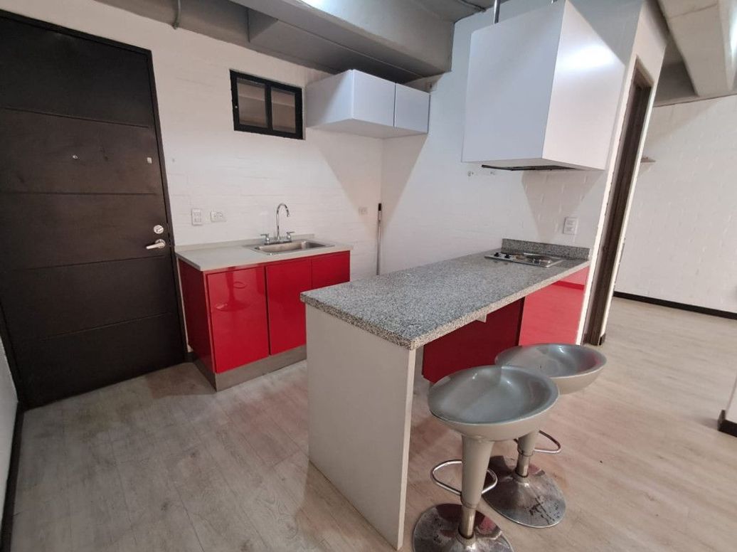 Apartamento de 1 alcoba en arriendo en La Magdalena, Bogotá, 33 m² · foto 9 de 11