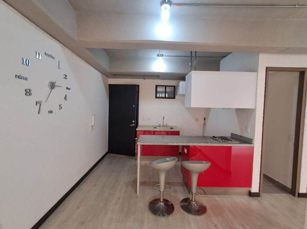 Apartamento de 1 alcoba en arriendo en La Magdalena, Bogotá, 33 m² · foto 8 de 11