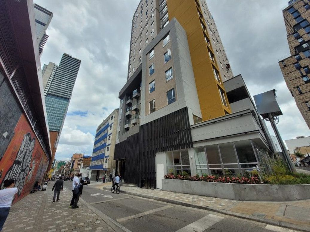 Apartamento de 1 alcoba en venta en Las Nieves, Bogotá, 21 m² · foto 3 de 11
