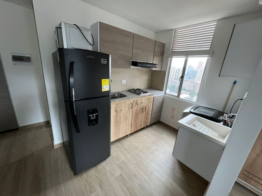 Apartamento de 1 alcoba en venta en Las Nieves, Bogotá, 21 m² · foto 10 de 11