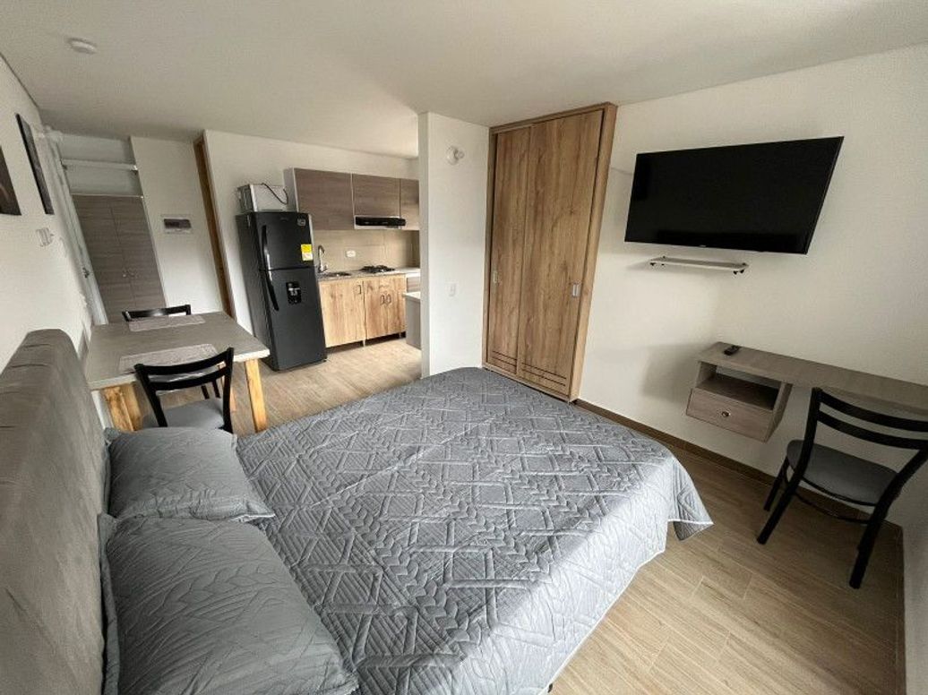 Apartamento de 1 alcoba en venta en Las Nieves, Bogotá, 21 m² · foto 8 de 11