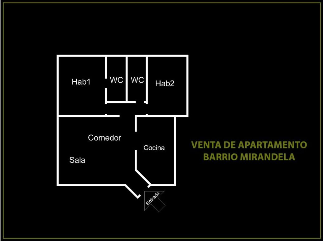Apartamento de 2 alcobas en venta en Mirandela, Bogotá, 66 m² · foto 2 de 12