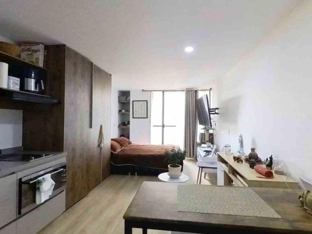 Apartamento de 1 alcoba en venta en Los Cedros Oriental, Bogotá, 28 m² · foto 3 de 16