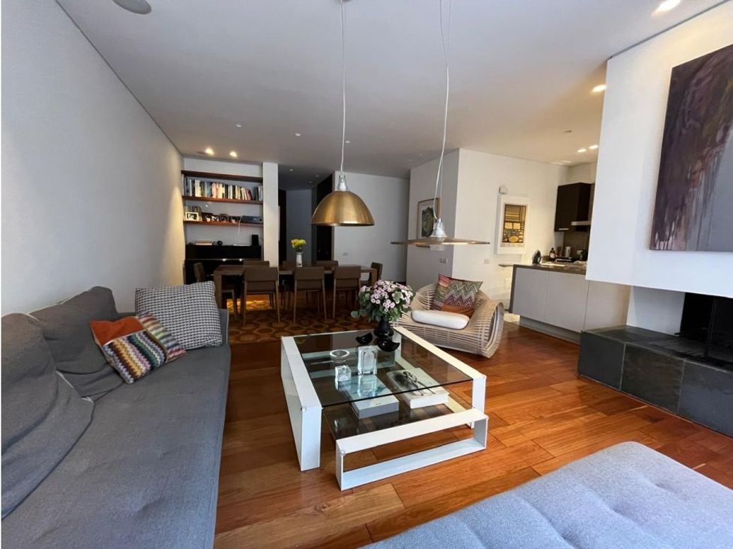 Apartamento de 2 alcobas en arriendo en La Cabrera, Bogotá, 128 m² · foto 7 de 8