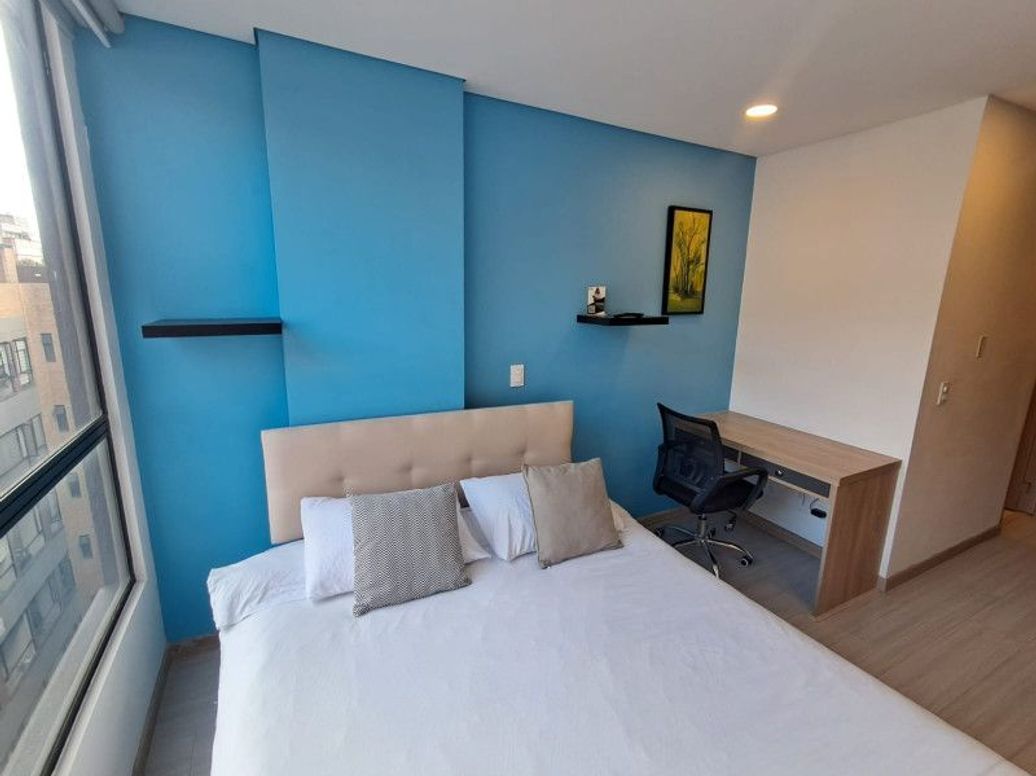 Apartamento de 1 alcoba en venta en Chapinero Sur Occidental, Bogotá, 19 m² · foto 2 de 12