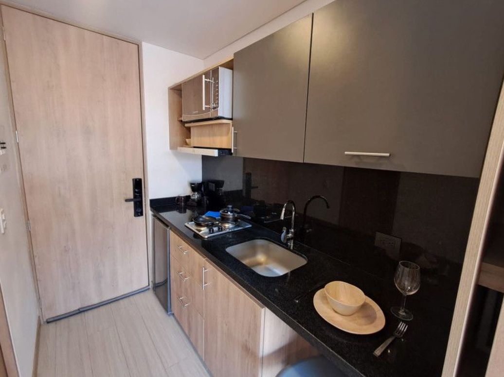 Apartamento de 1 alcoba en venta en Chapinero Sur Occidental, Bogotá, 19 m² · foto 5 de 12