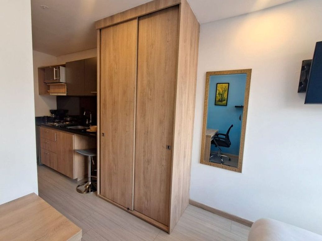 Apartamento de 1 alcoba en venta en Chapinero Sur Occidental, Bogotá, 19 m² · foto 3 de 12