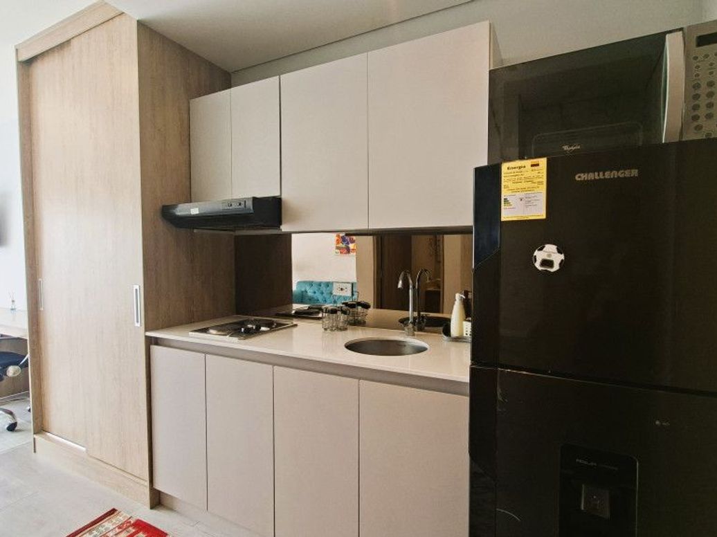 Apartamento de 1 alcoba en arriendo en Las Nieves, Bogotá, 28 m² · foto 2 de 20
