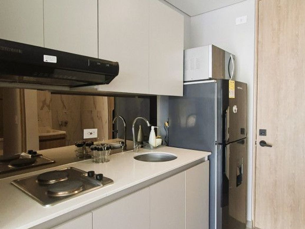 Apartamento de 1 alcoba en arriendo en Las Nieves, Bogotá, 28 m² · foto 4 de 20