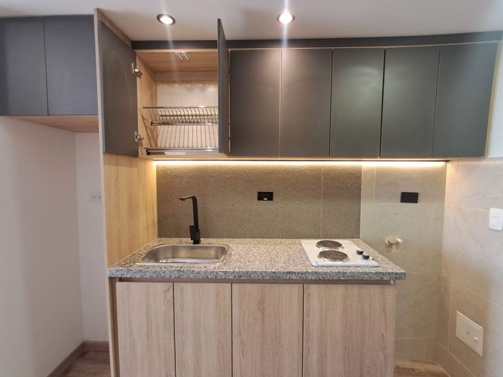 Apartamento de 1 alcoba en arriendo en San Luis, Bogotá, 22 m² · foto 9 de 13