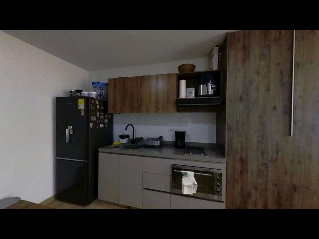 Apartamento de 1 alcoba en venta en Los Cedros, Bogotá, 28 m² · foto 4 de 16