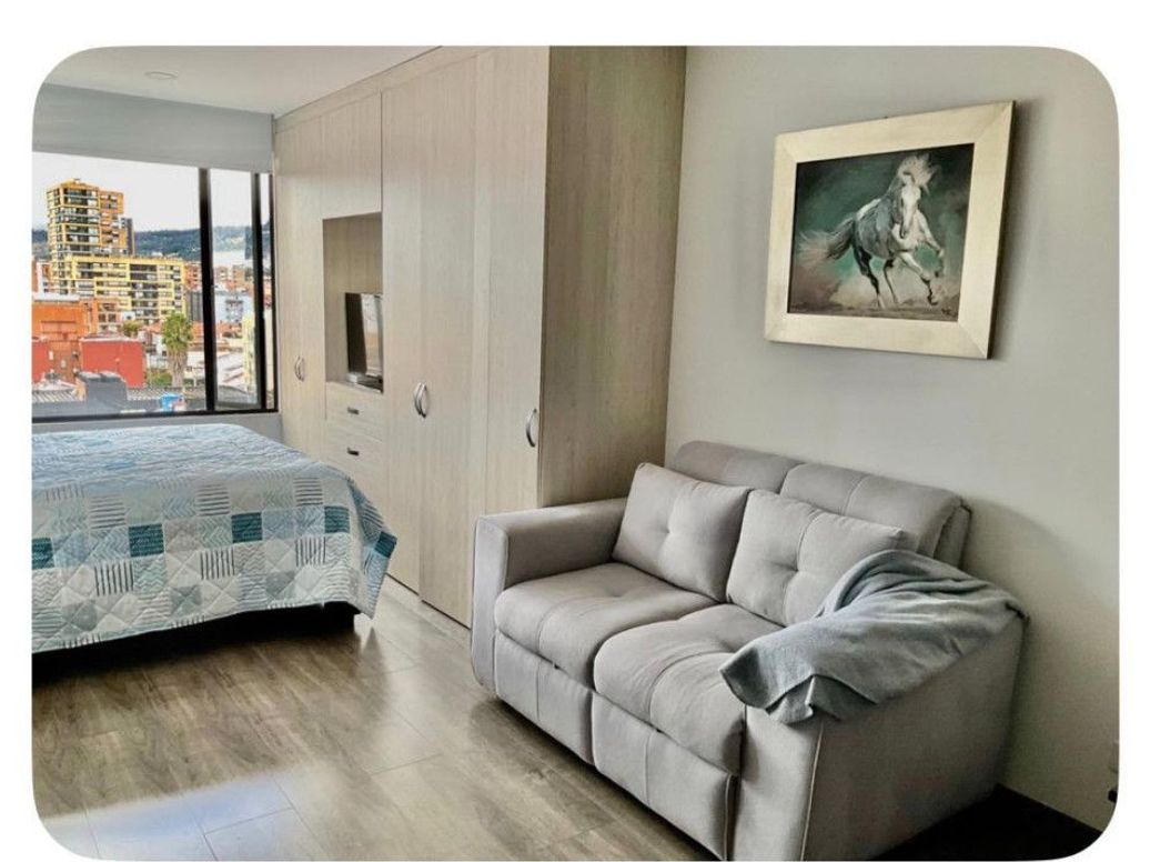 Apartamento de 1 alcoba en venta en Lisboa, Bogotá, 32 m² · foto 4 de 14