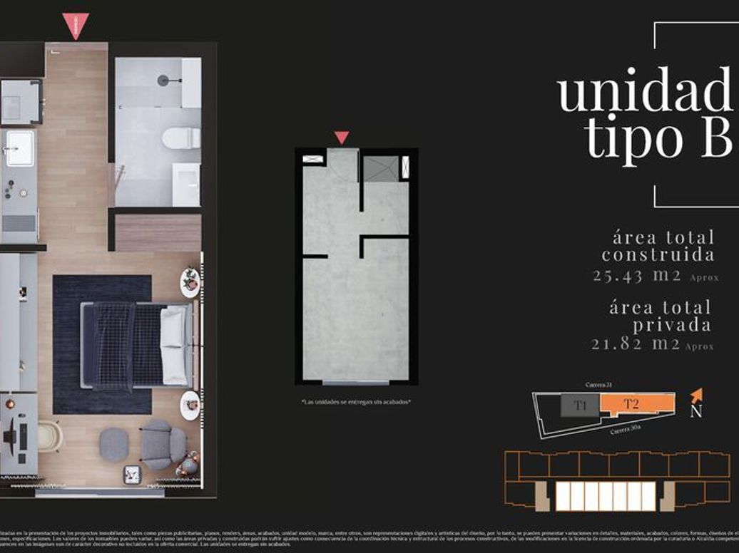 Apartaestudio en venta en Gran América, Bogotá, 25 m² · foto 7 de 10