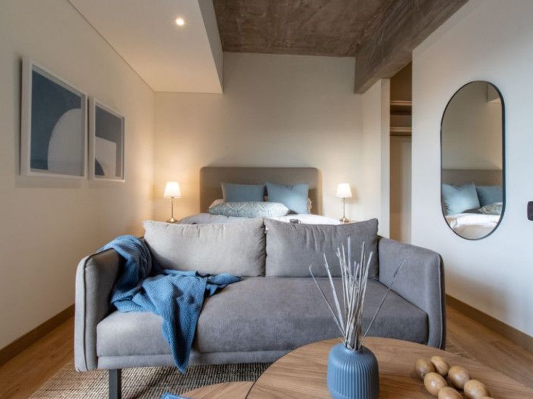 Apartaestudio en arriendo en Granjas De Techo, Bogotá, 27 m² · foto 13 de 19