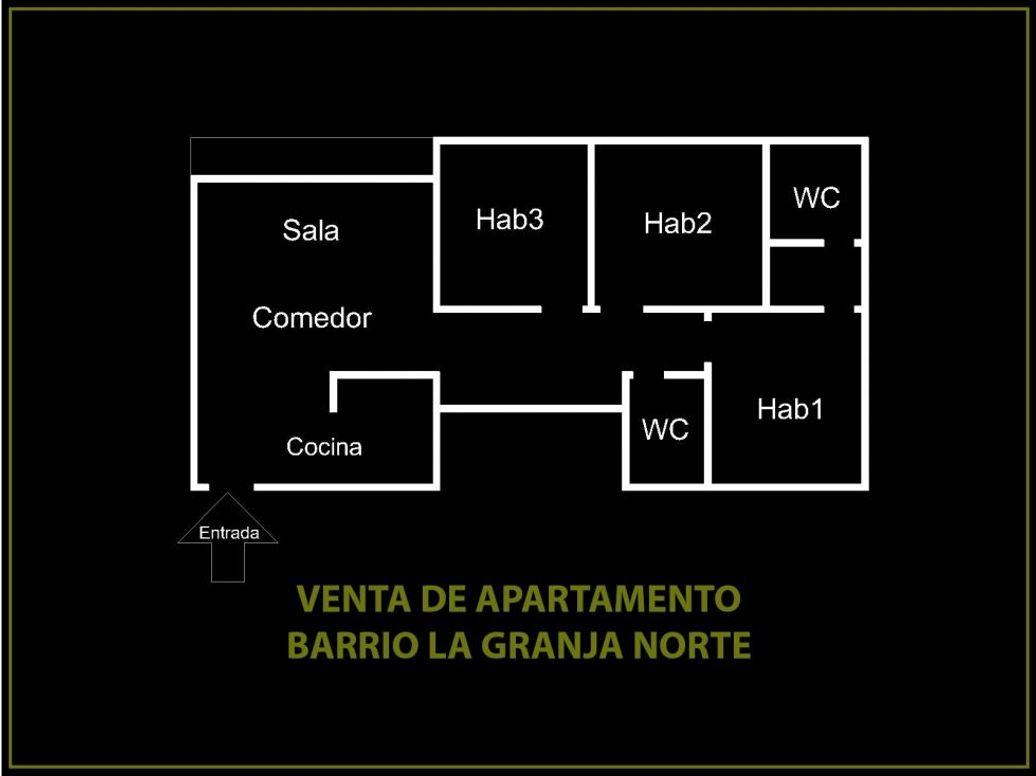 Apartamento de 3 alcobas en venta en La Granja Norte, Bogotá, 70 m² · foto 2 de 20
