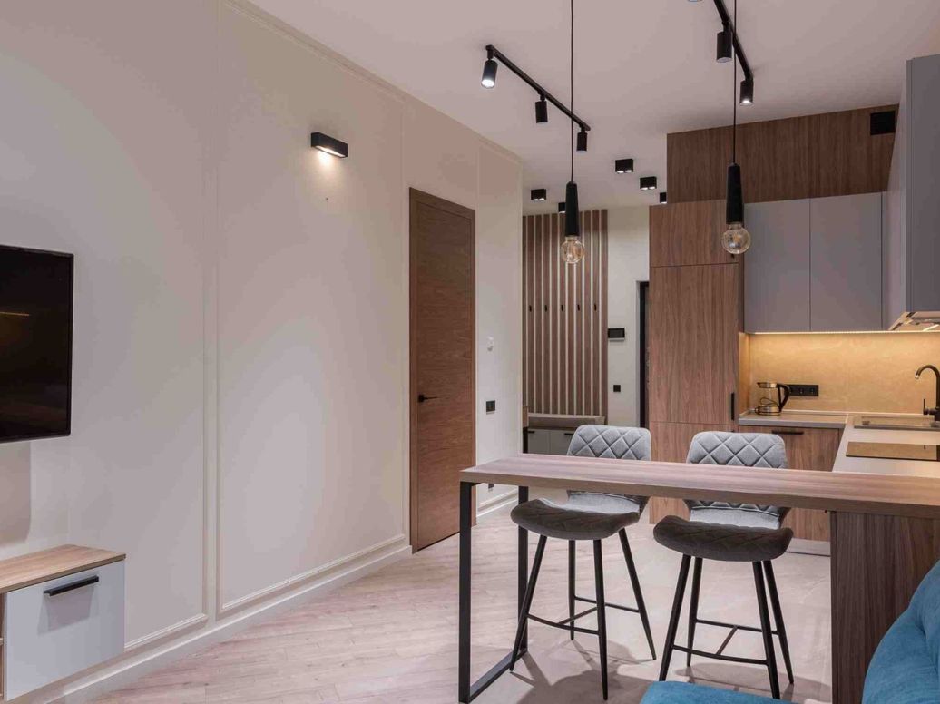 Apartaestudio en arriendo en Los Cedros, Bogotá, 43 m² · foto 3 de 3